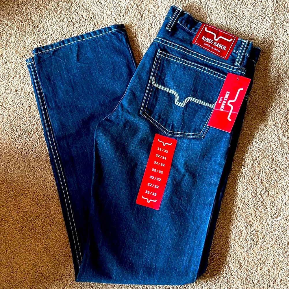 NWT Mens Kimes Ranch Jeans